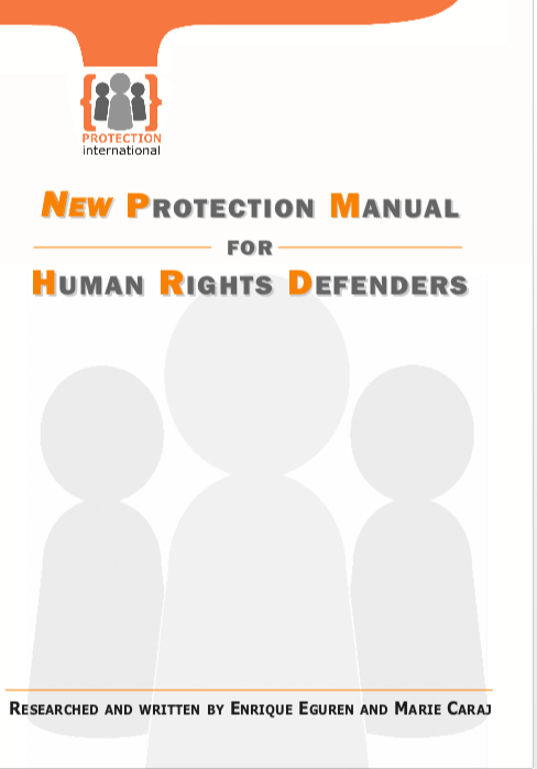 New Protection Manual for Human Rights Defenders