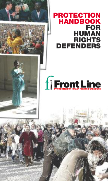 Protection Handbook for Human Rights Defenders