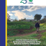 Informe sobre la situación de las personas defensoras de los derechos humanos ambientales – México