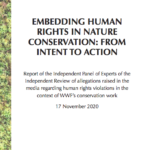 Embedding Human Rights in Nature Conservation: from intention to action