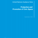 UN Guidance Note Protection and Promotion of Civic Space 2020
