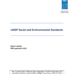 Social and Environmental Standards (General)