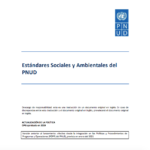 Estándares Sociales y Ambientales del PNUD (General)