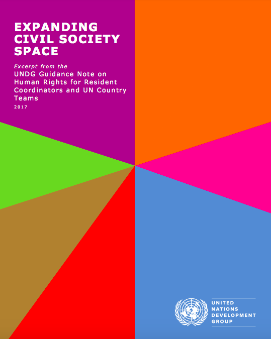 Guidance on Expanding Civil Society Space for Resident Coordinators and UN Country Teams