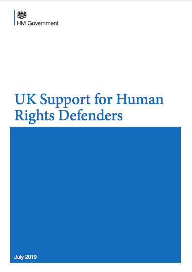UK Support for Human Rights Defenders – Foreign & Commonwealth Office